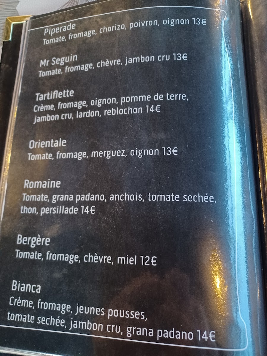 Menu Restaurant Le Village, In Bastelicaccia-1