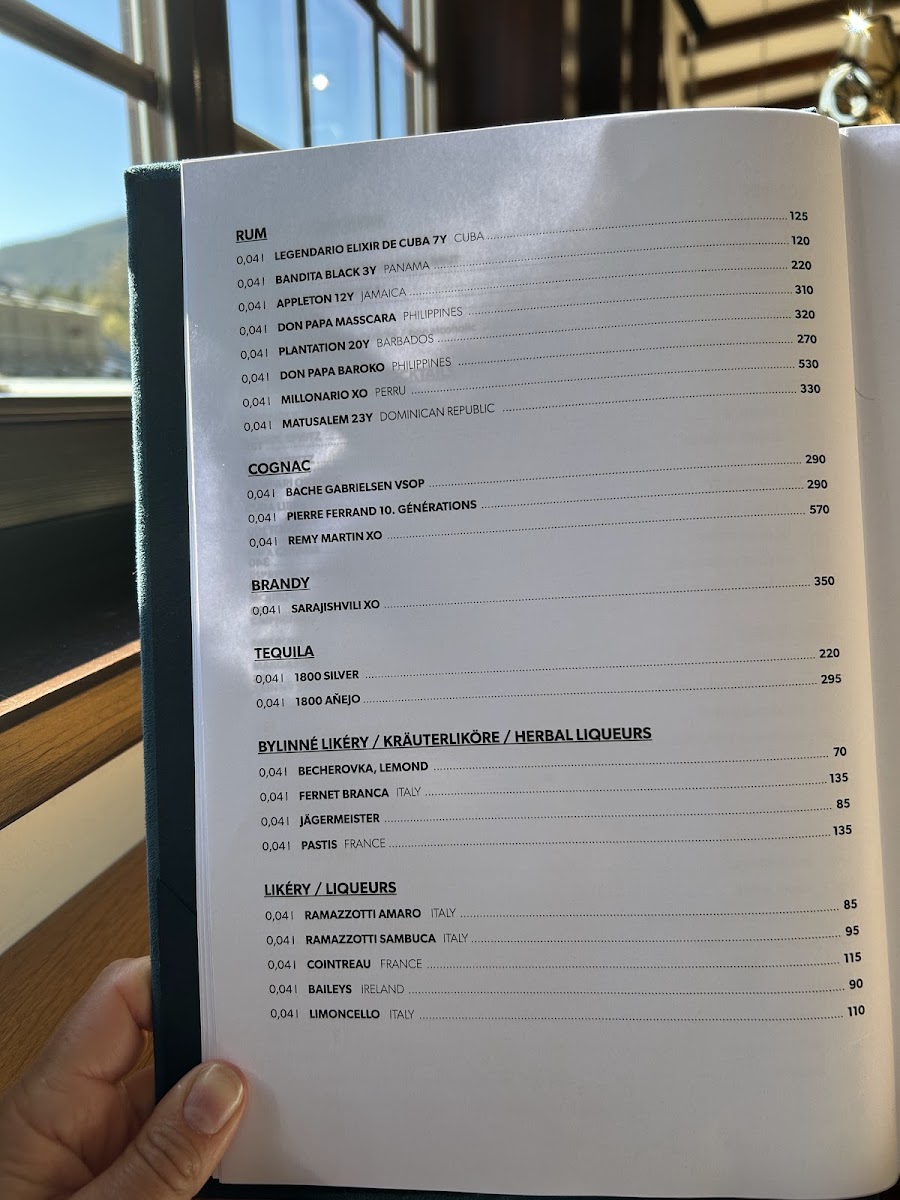 Menu Restaurant Legenda By Windsor-10