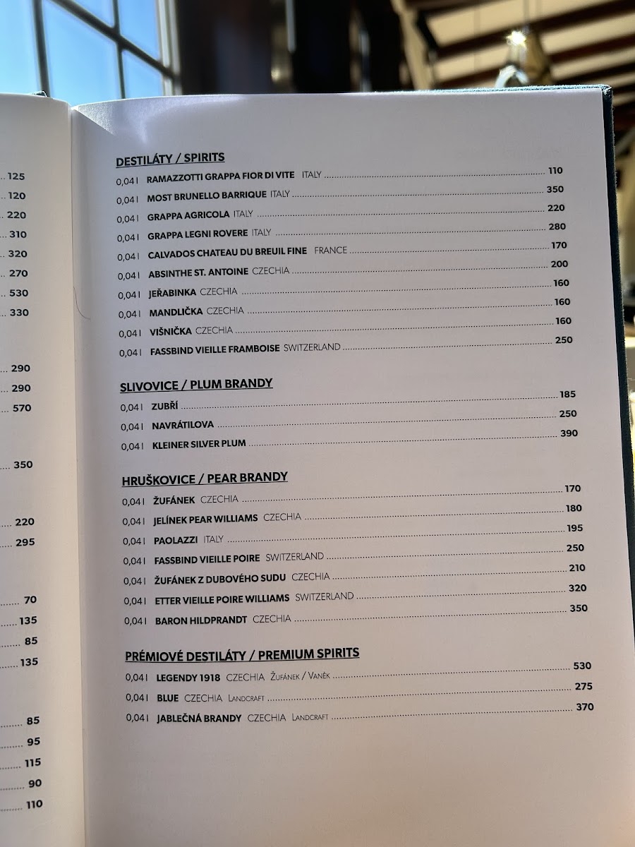 Menu Restaurant Legenda By Windsor-8