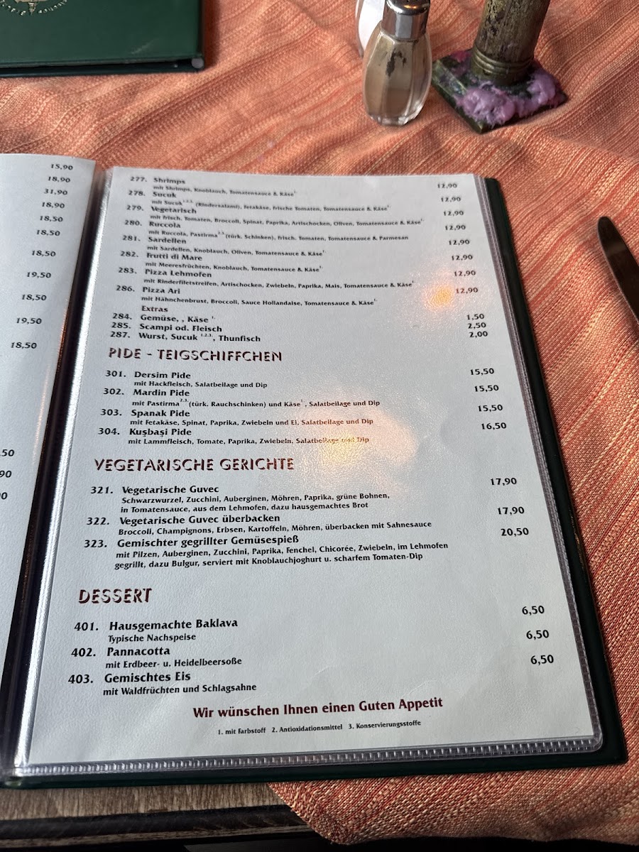 Menu Restaurant Lehmofen-5