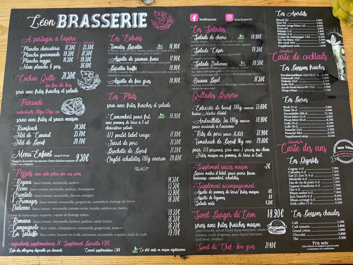 Menu Restaurant Léon Brasserie-1