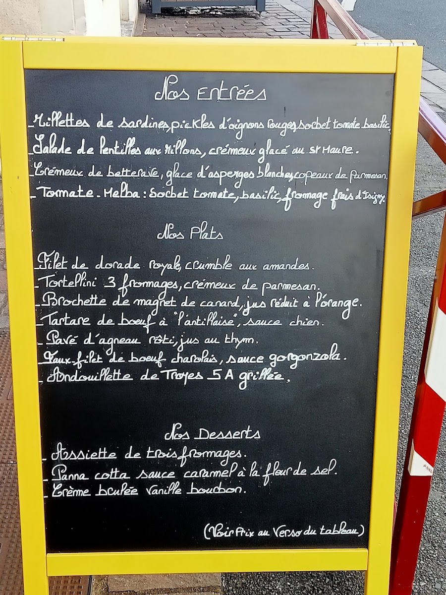 Menu Restaurant L'epigramme-1