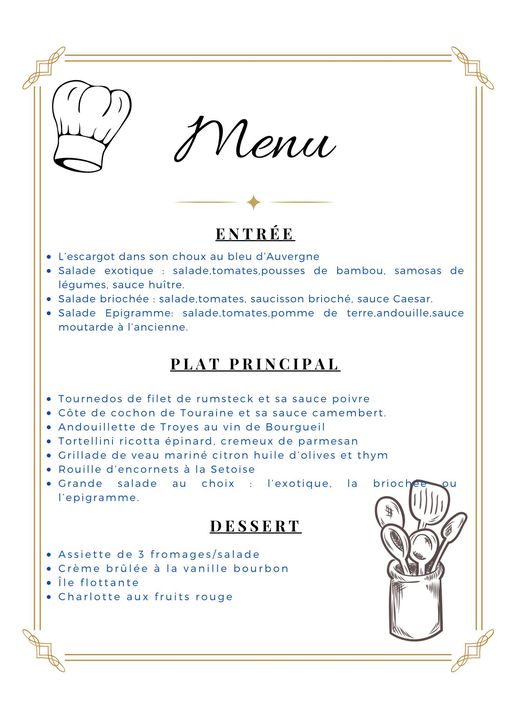 Menu Restaurant L'epigramme-2