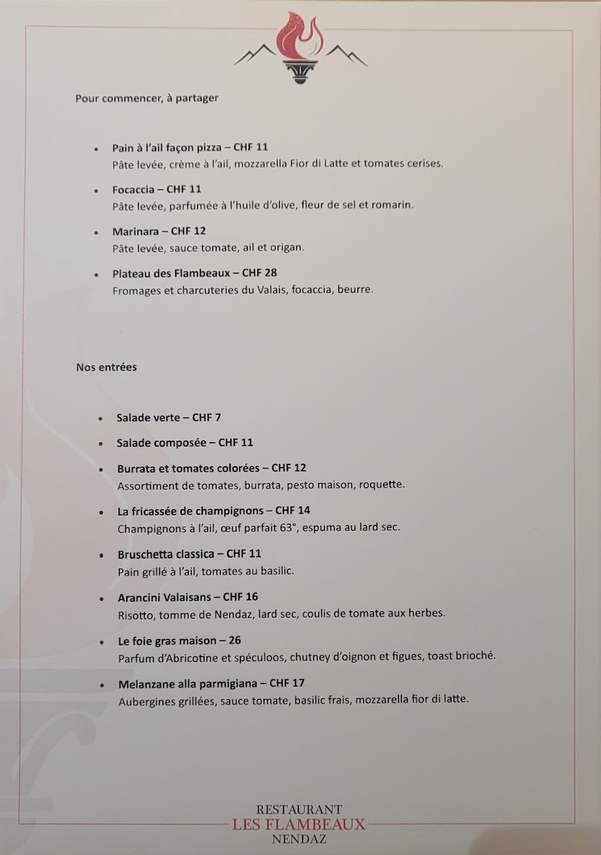 Menu Restaurant Les Flambeaux-5