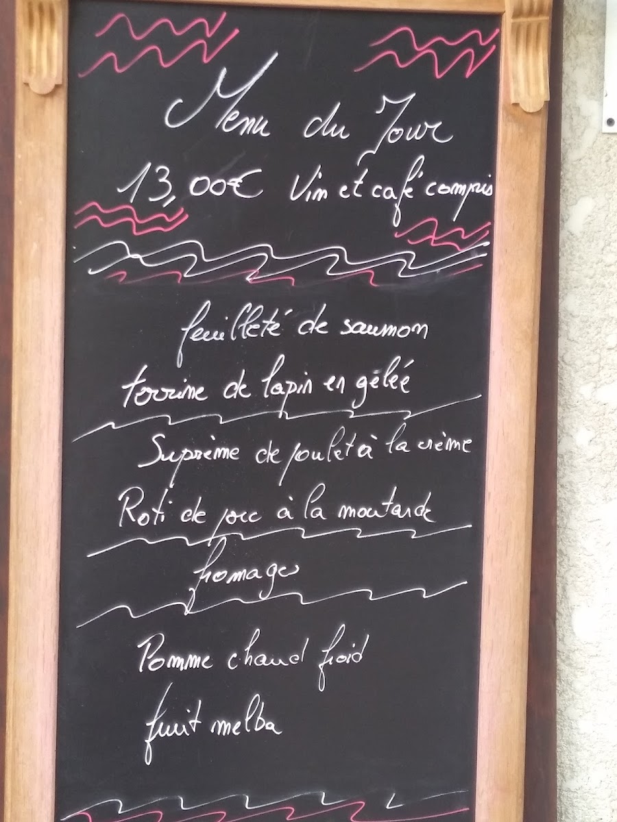 Menu Restaurant Les Marronniers-3