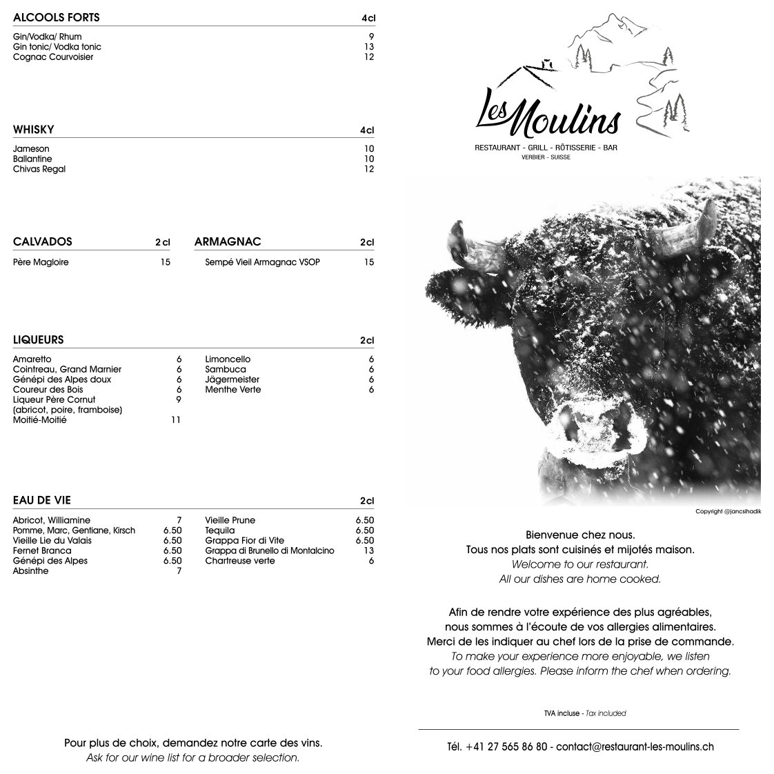 Menu Restaurant Les Moulins-2