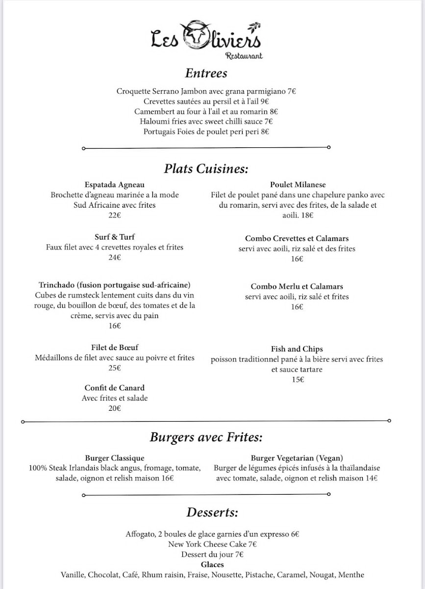 Menu Restaurant Les Oliviers Aurignac-3