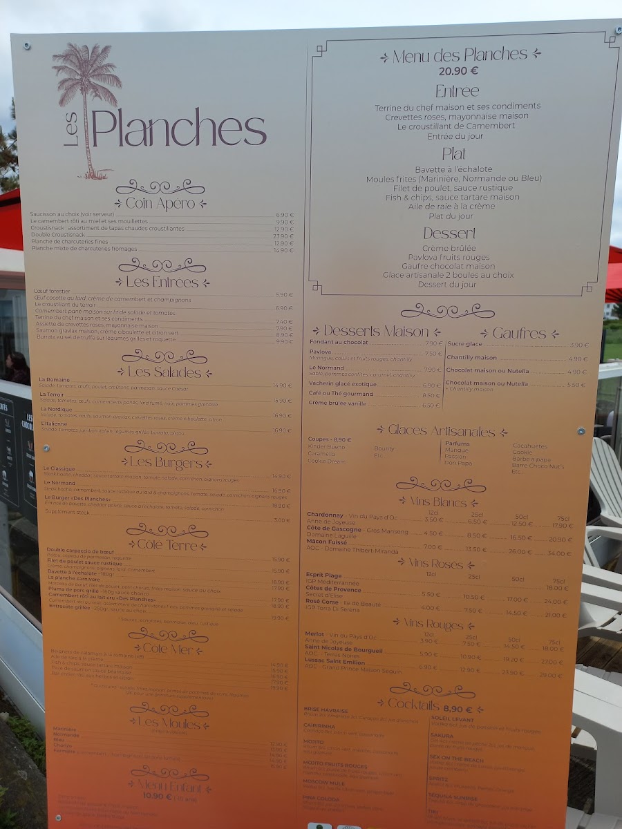 Menu Restaurant Les Planches-3