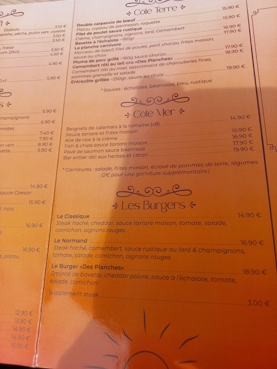 Menu Restaurant Les Planches-4