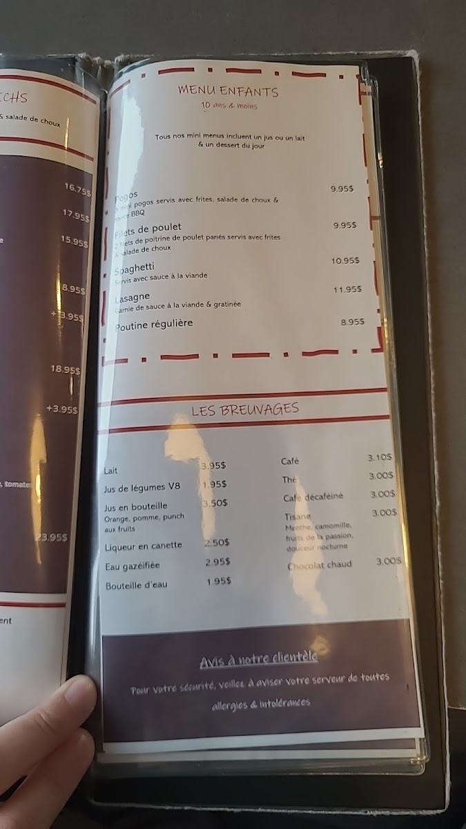 Menu Restaurant L'express-10