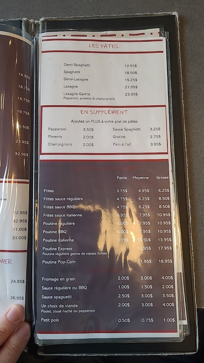 Menu Restaurant L'express-2