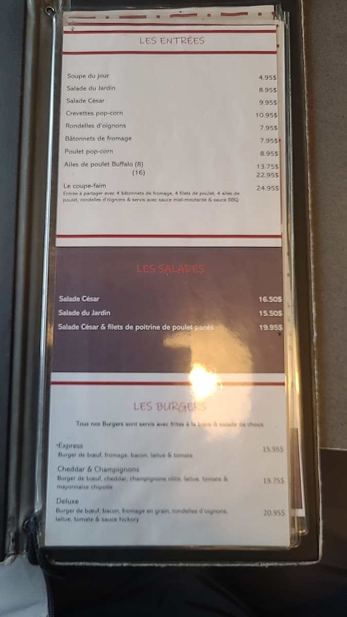Menu Restaurant L'express-5