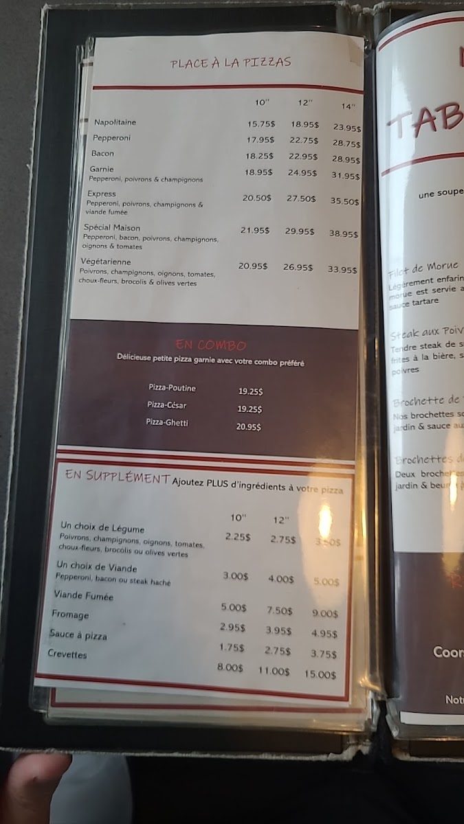 Menu Restaurant L'express-8