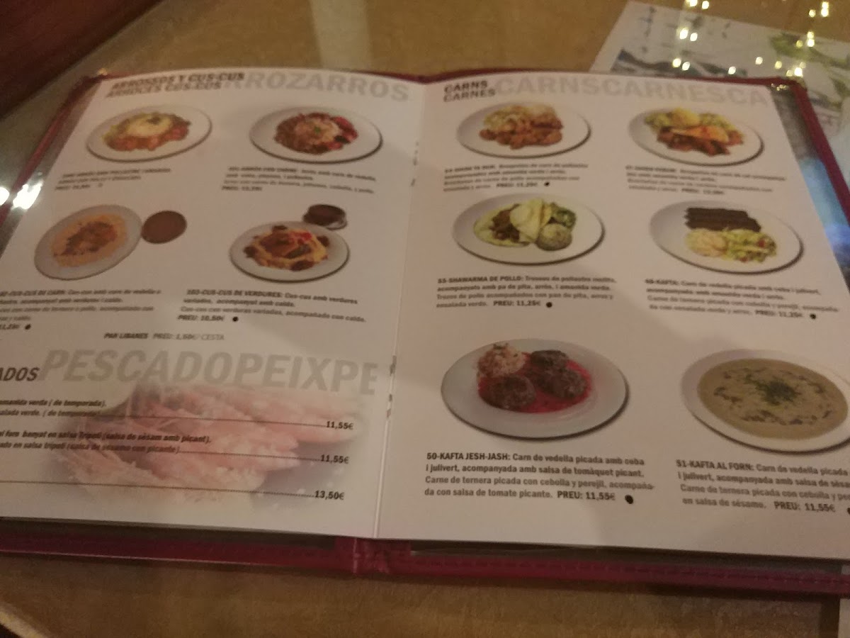 Menu Restaurant Libanès Aldiwan-10