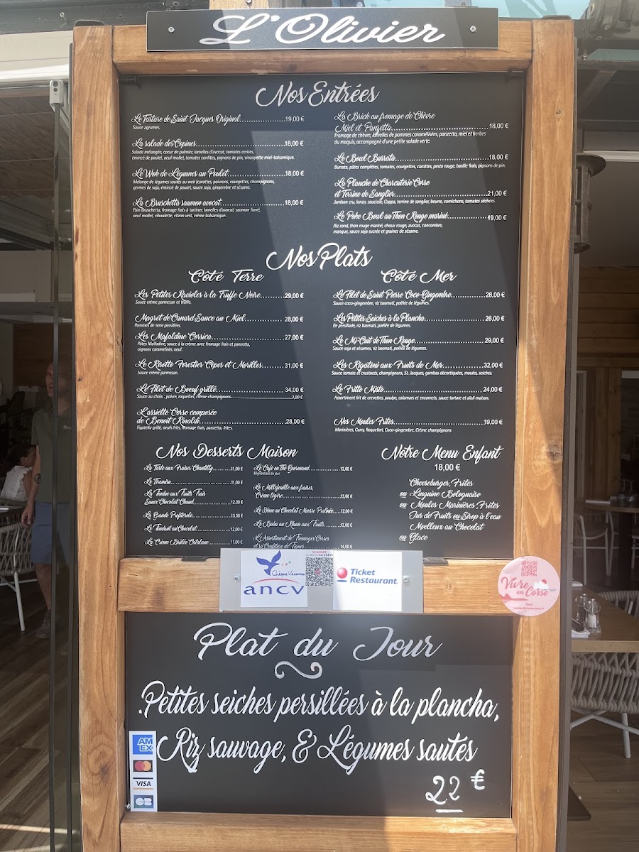 Menu Restaurant L'olivier-7
