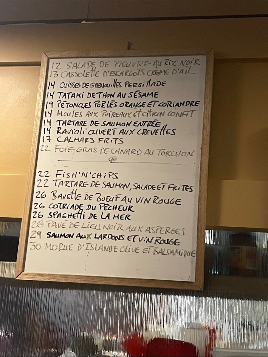 Menu Restaurant L'ostrea-5