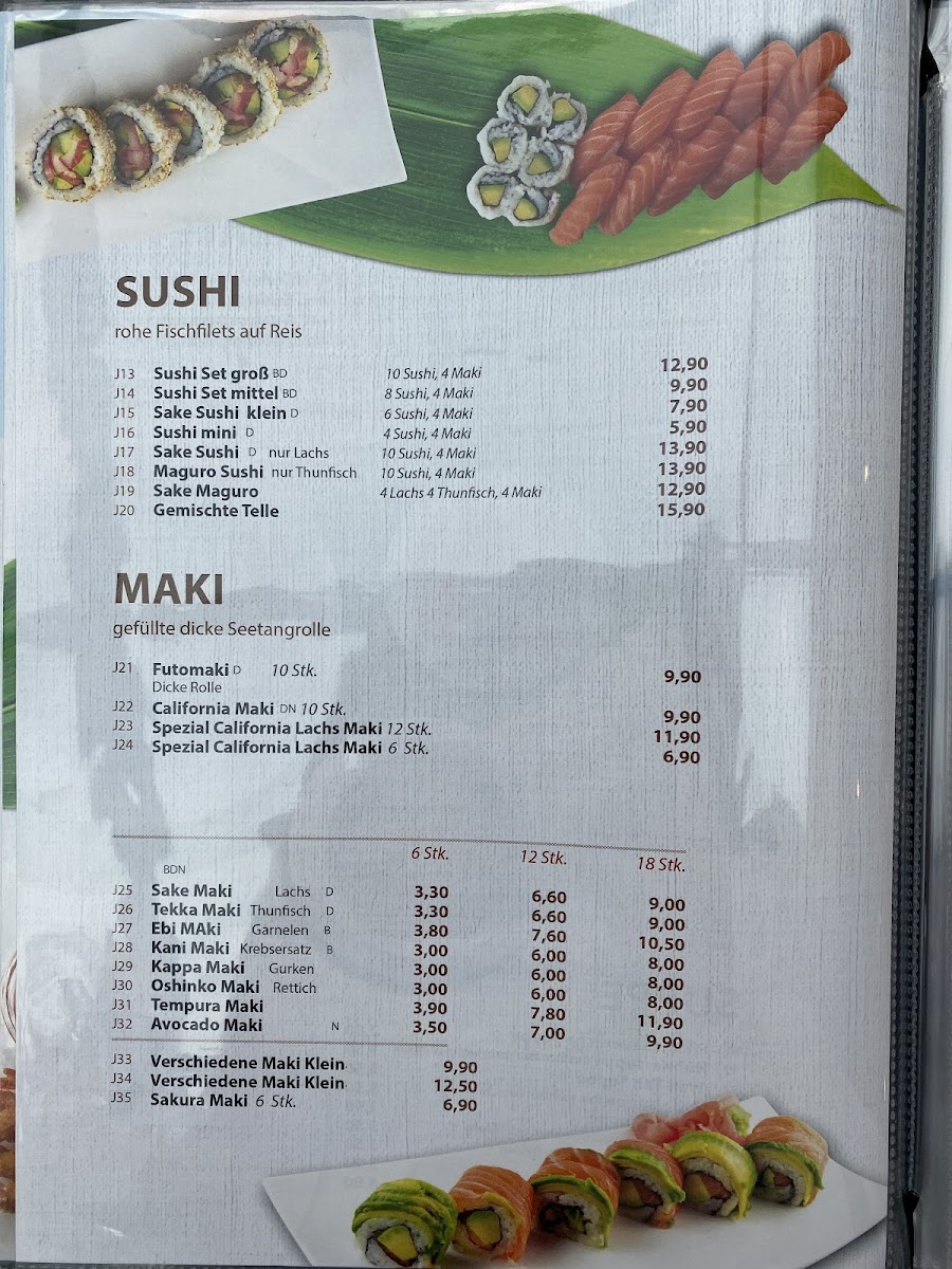 Menu Restaurant Lucky Garden-1