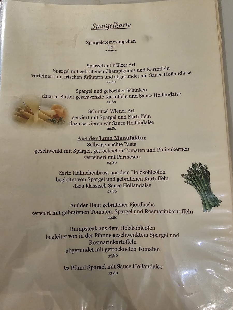 Menu Restaurant Luna - Aachen-1