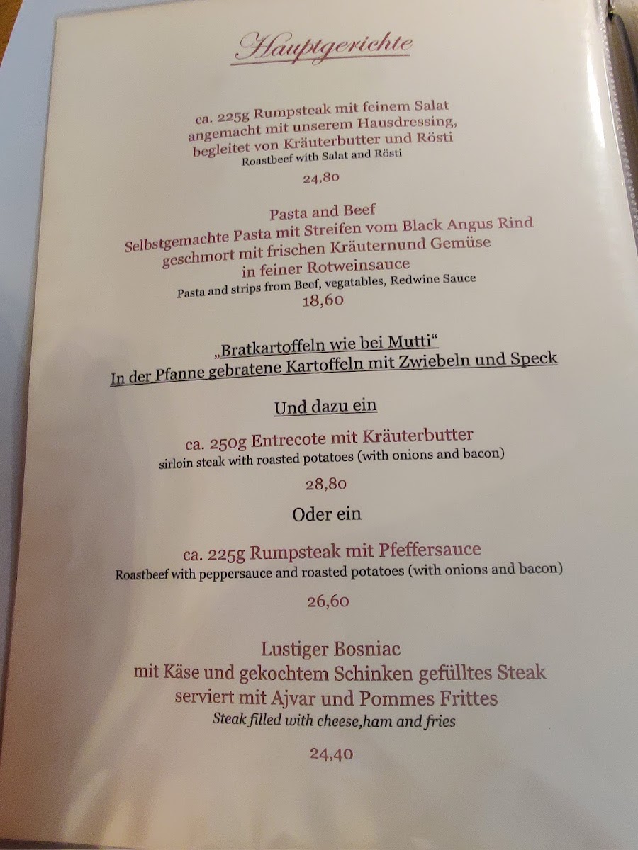 Menu Restaurant Luna - Aachen-7