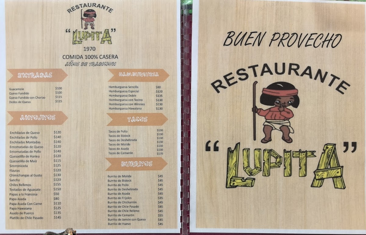 Menu Restaurant Lupita-2