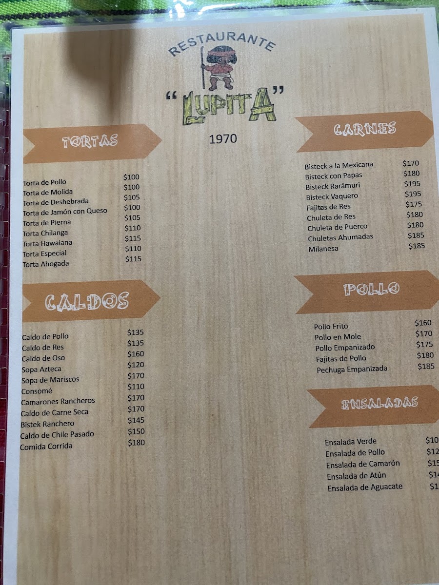 Menu Restaurant Lupita-4