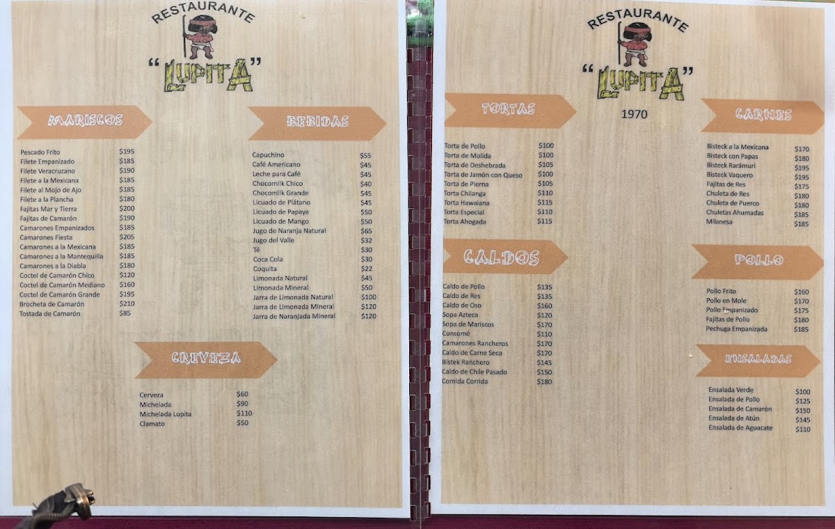 Menu Restaurant Lupita-8