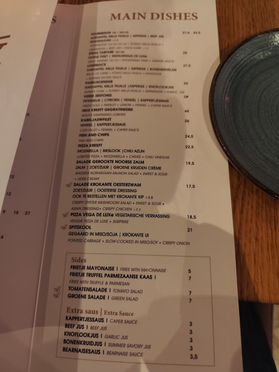 Menu Restaurant Lux-1