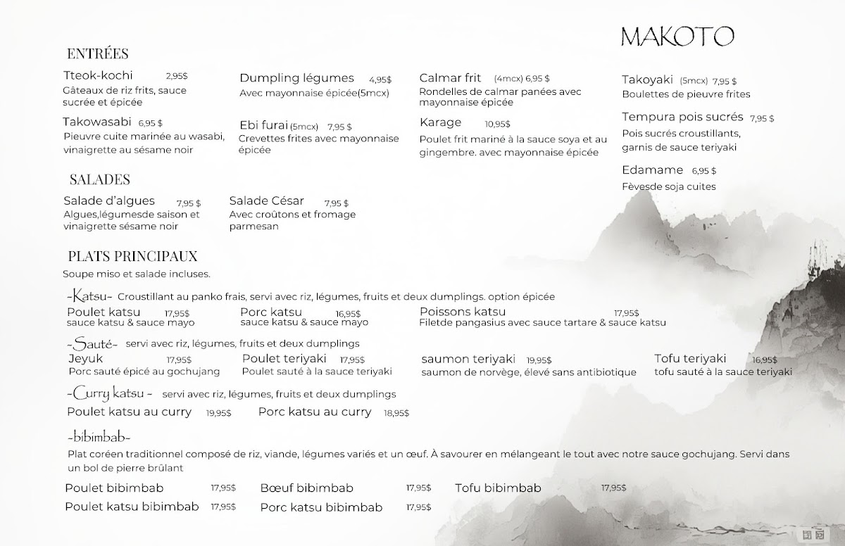 Menu Restaurant Makoto-2