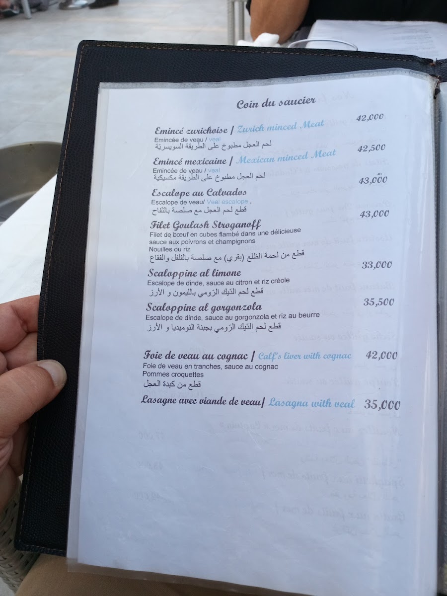 Menu Restaurant Marina The Captain-2