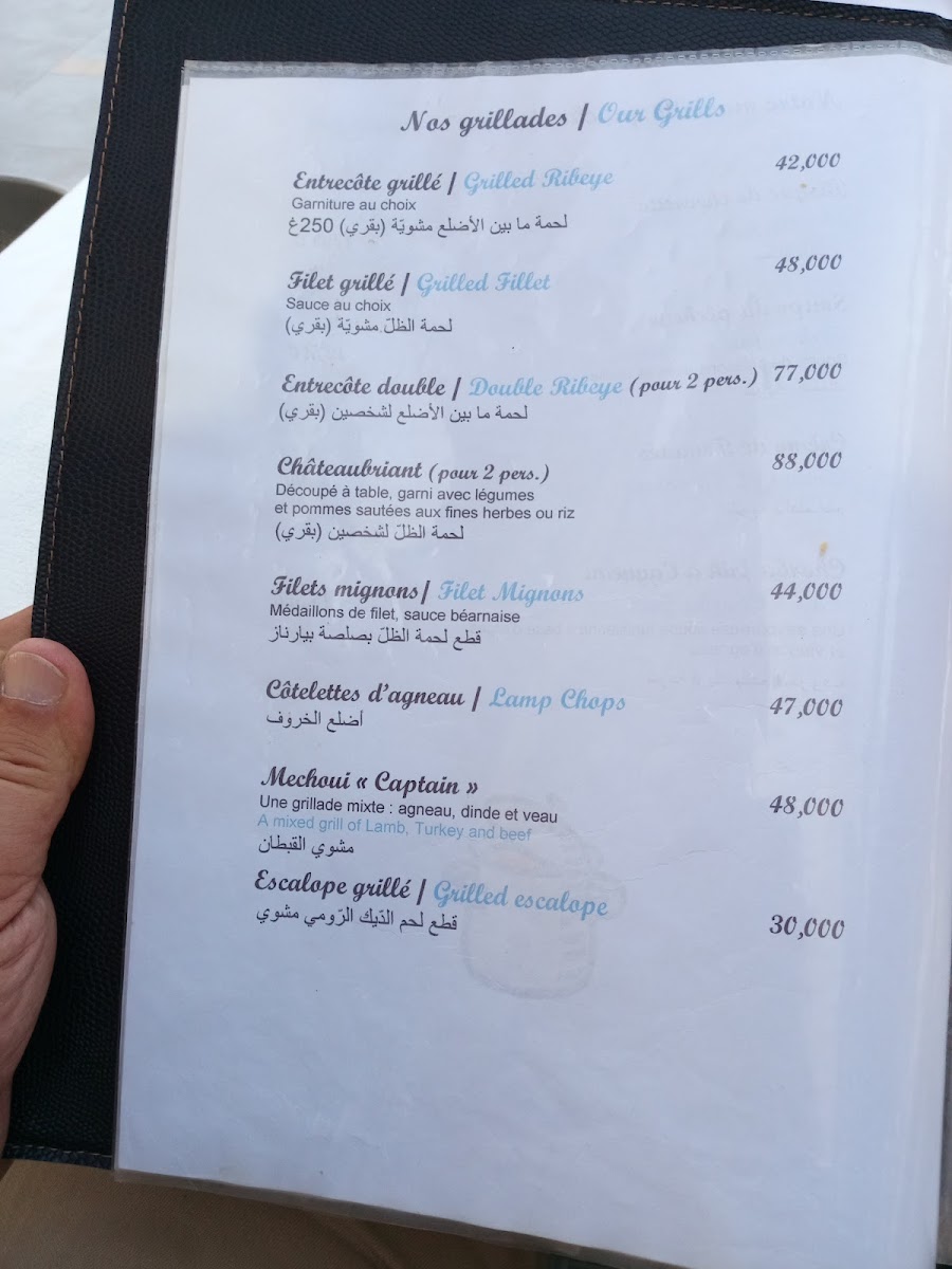 Menu Restaurant Marina The Captain-3