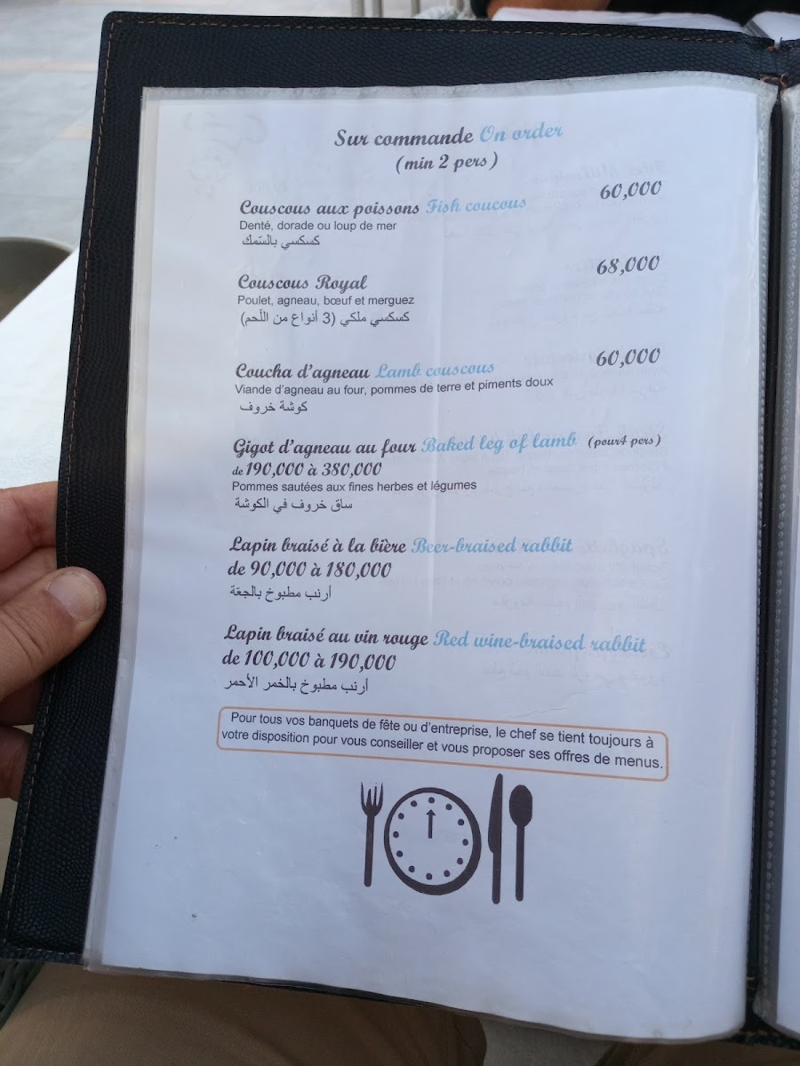 Menu Restaurant Marina The Captain-7