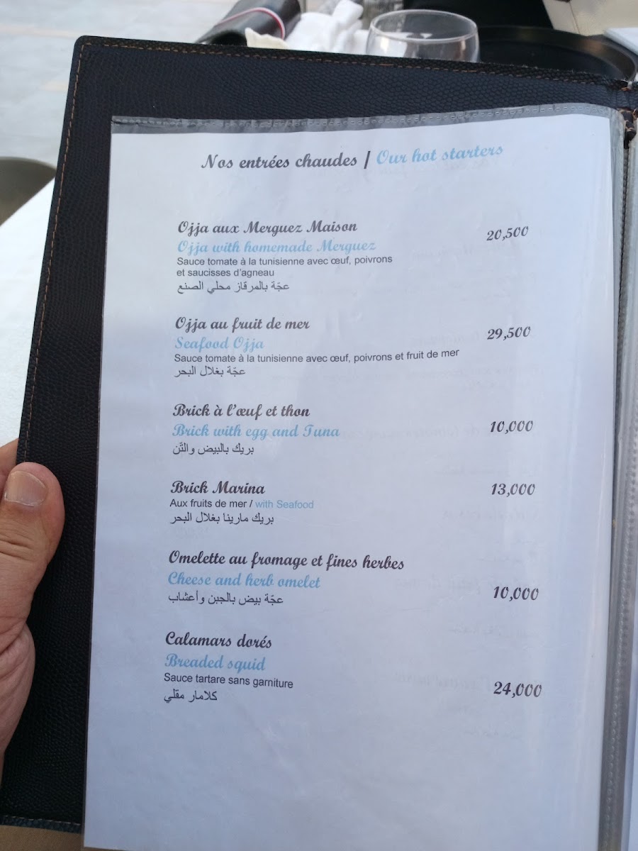 Menu Restaurant Marina The Captain-8