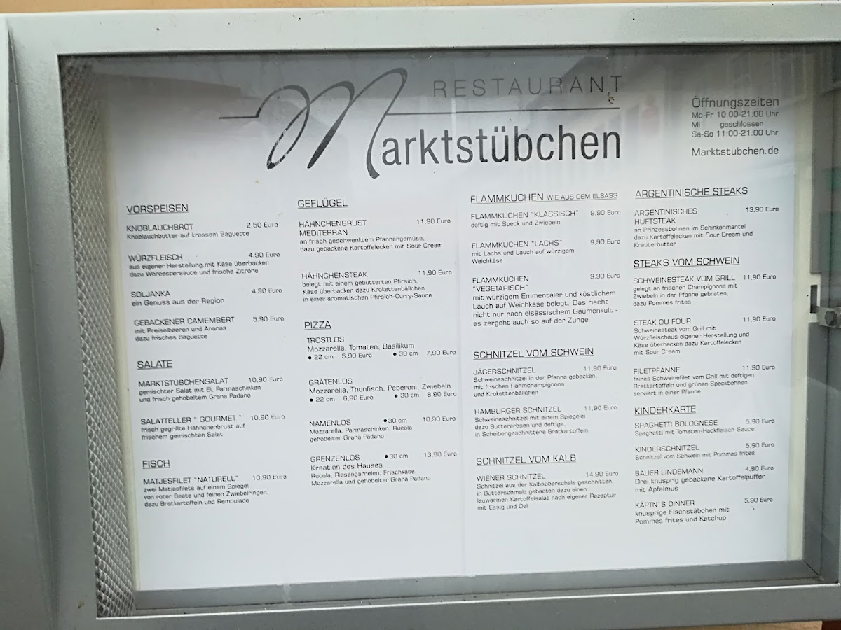 Menu Restaurant Marktstübchen-2