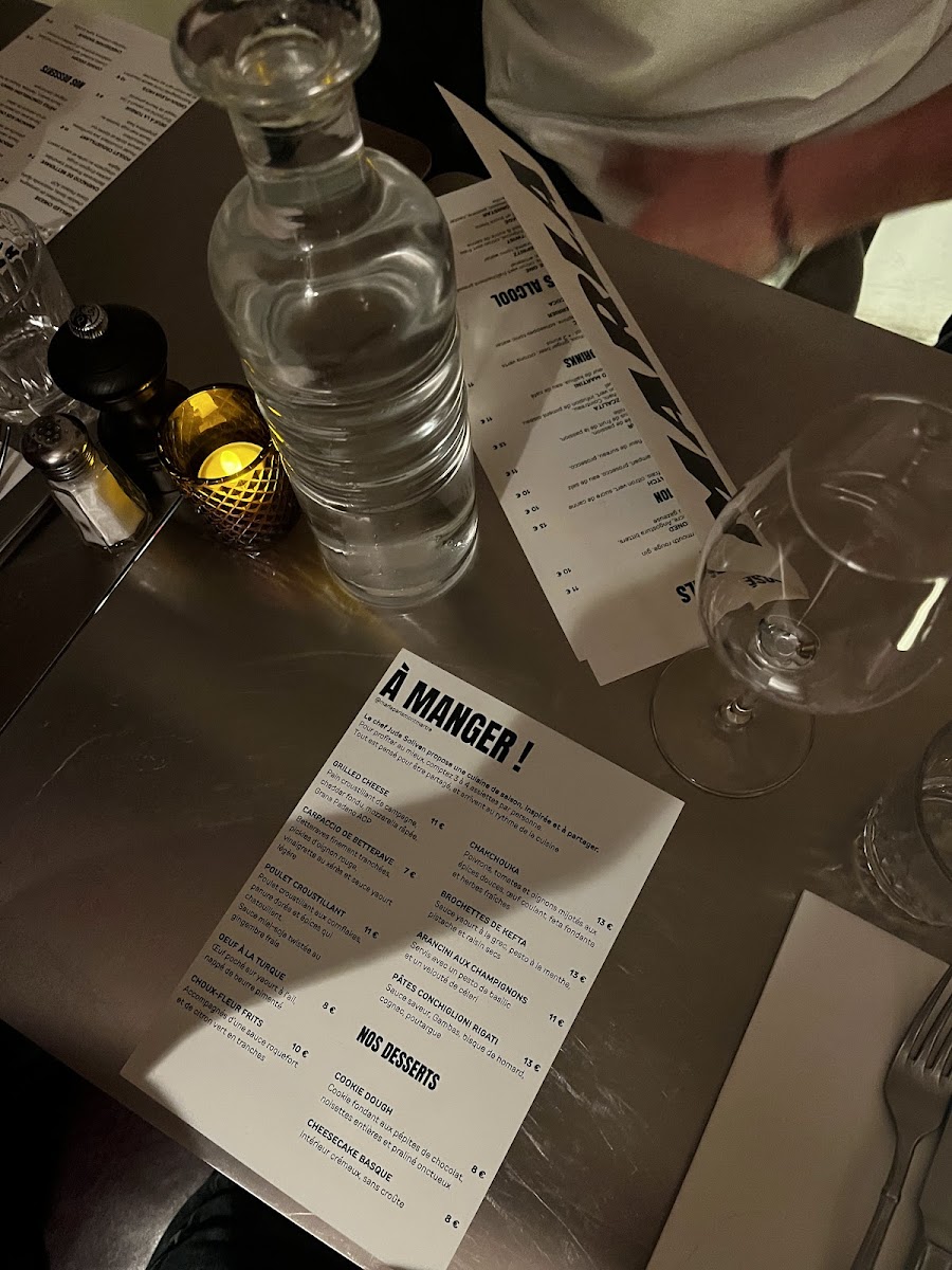 Menu Restaurant Marla Paris-7