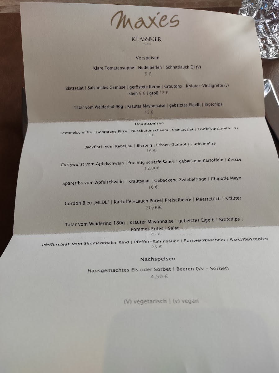 Menu Restaurant Max'es-3