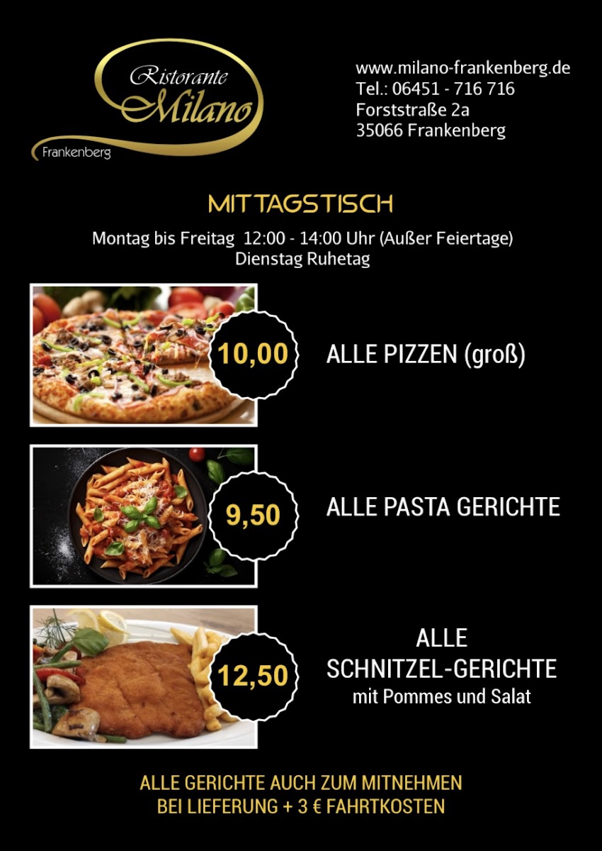 Menu Restaurant Milano-3