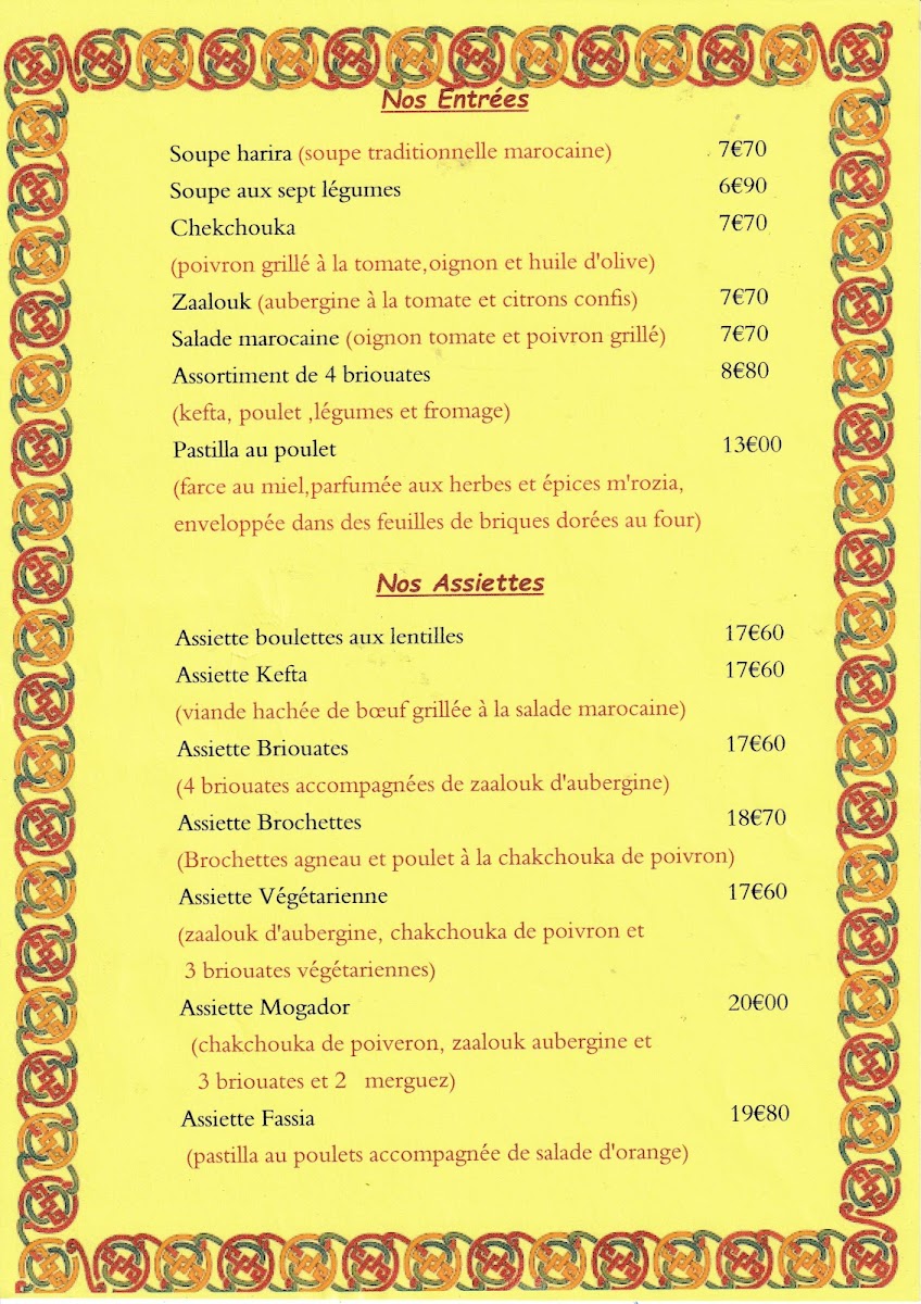 Menu Restaurant Mogador-5
