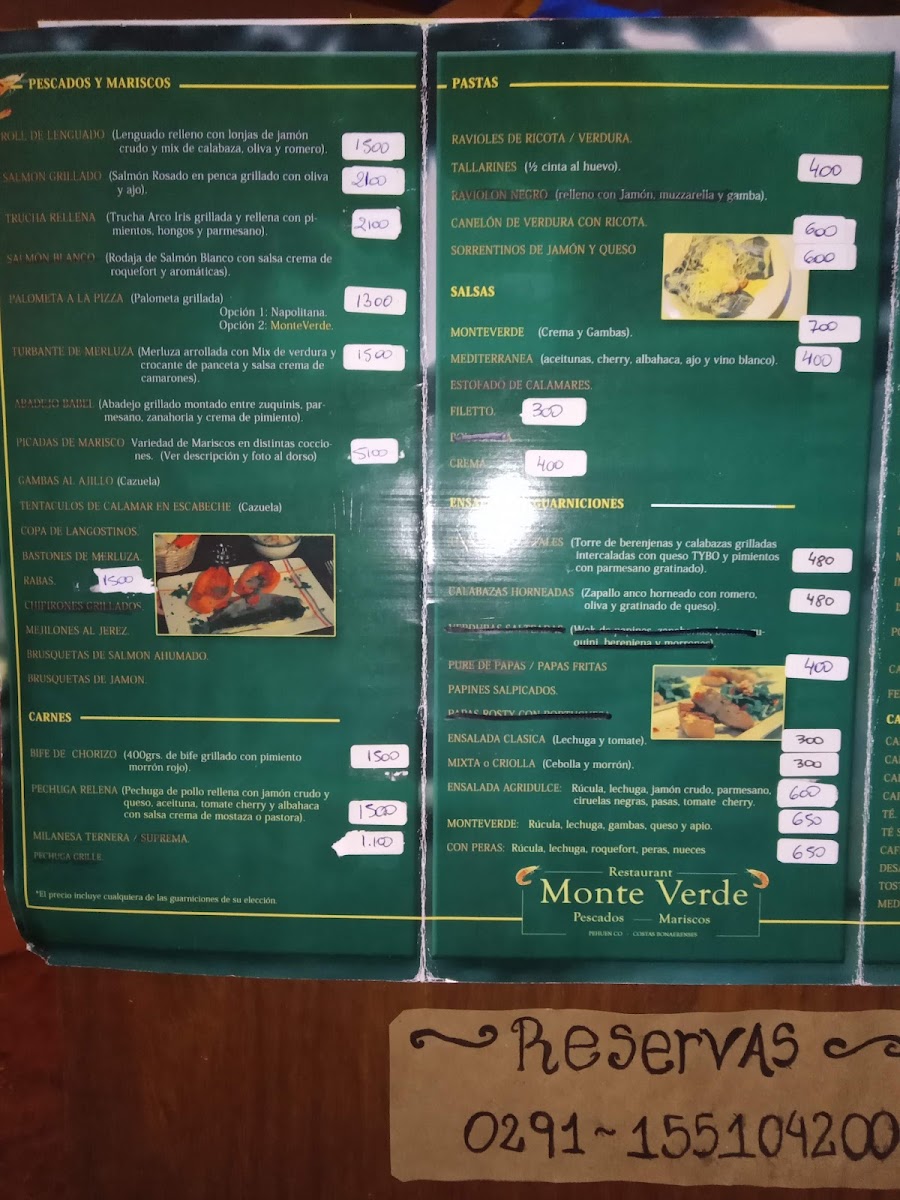 Menu Restaurant Monte Verde-2
