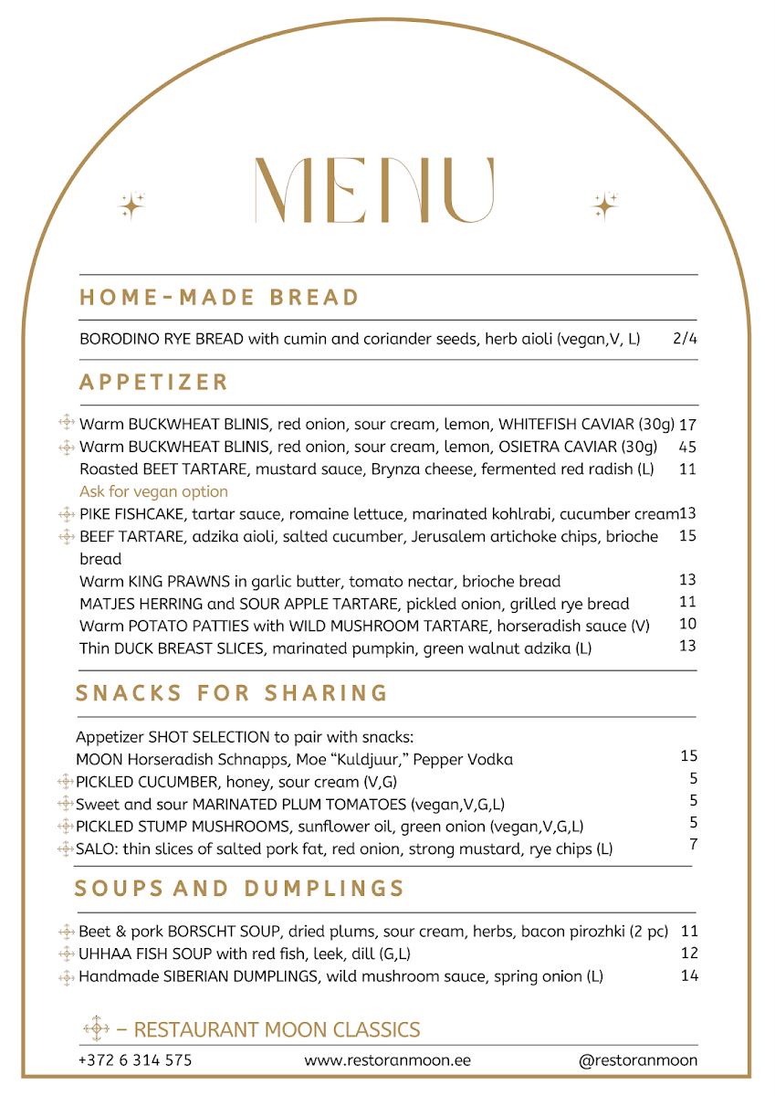 Menu Restaurant Moon-1