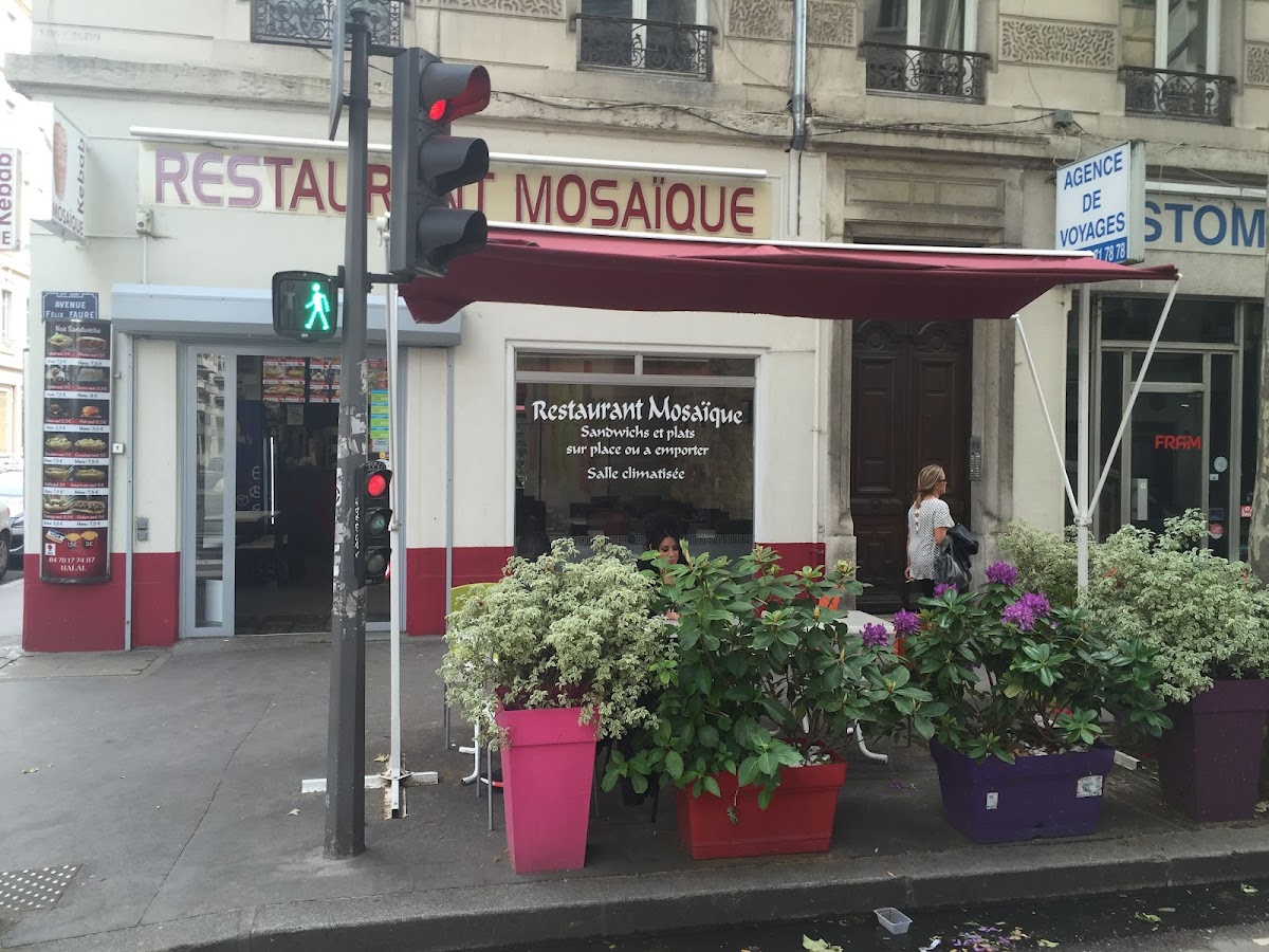 Restaurant Mosaique Lyon 3 Eme