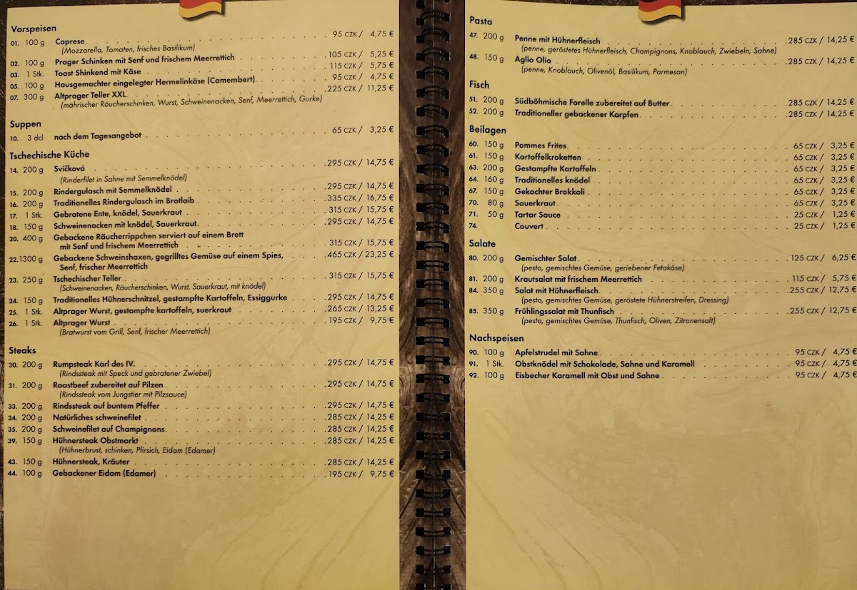 Menu Restaurant Na Ovocném Trhu-3