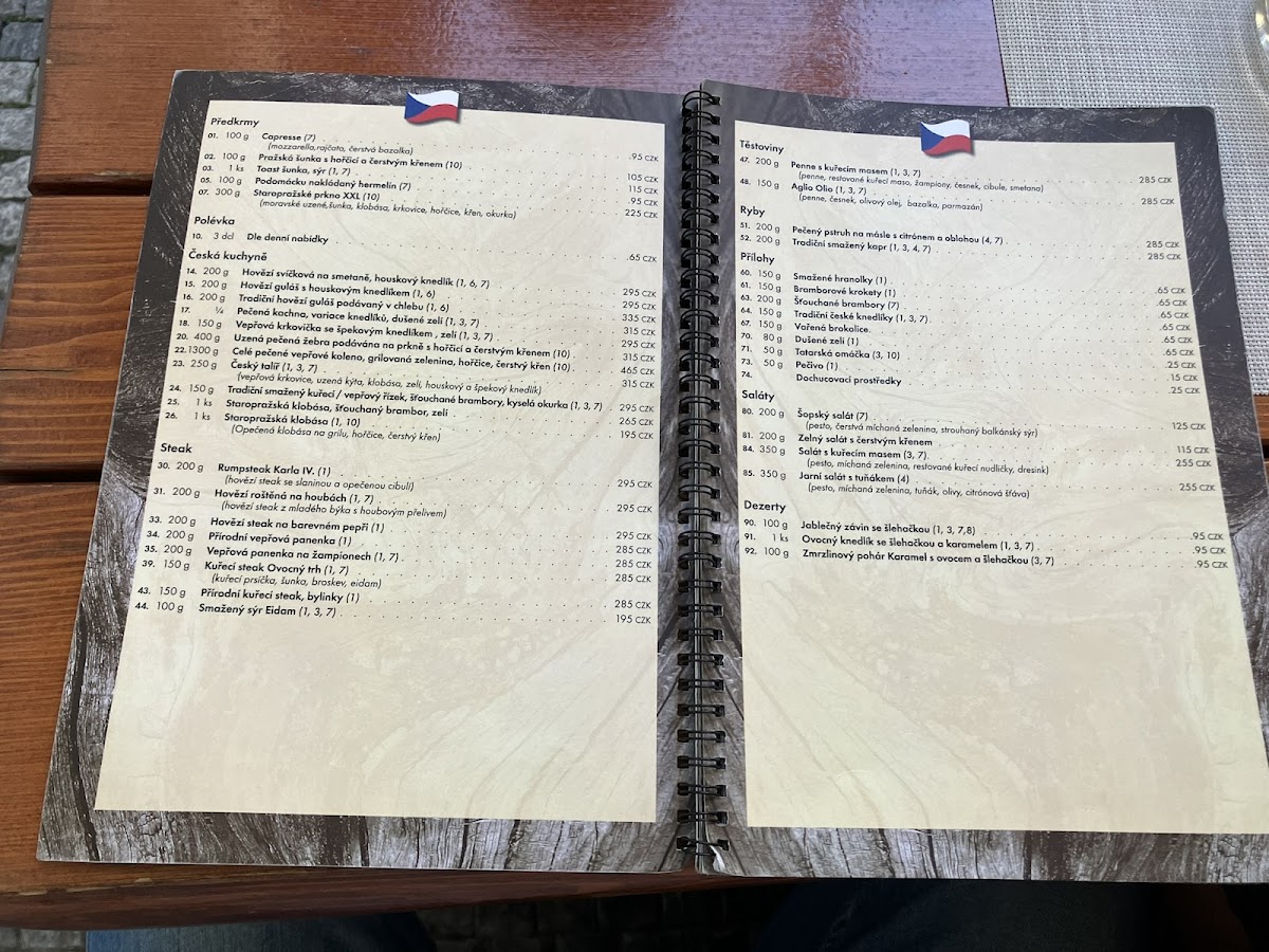 Menu Restaurant Na Ovocném Trhu-4