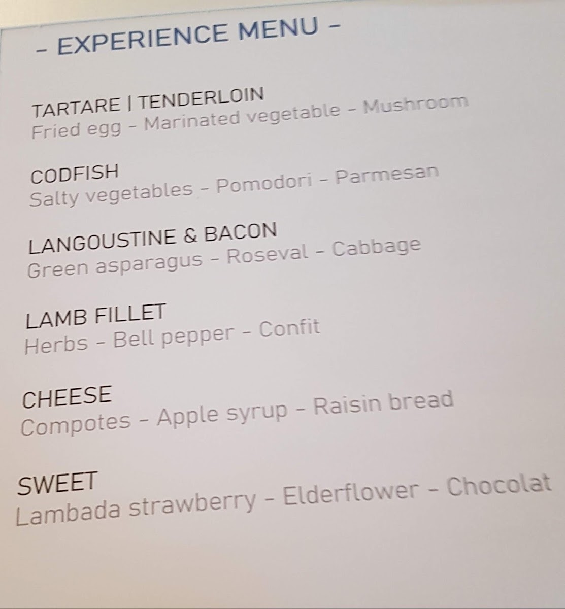 Menu Restaurant Oh30-1