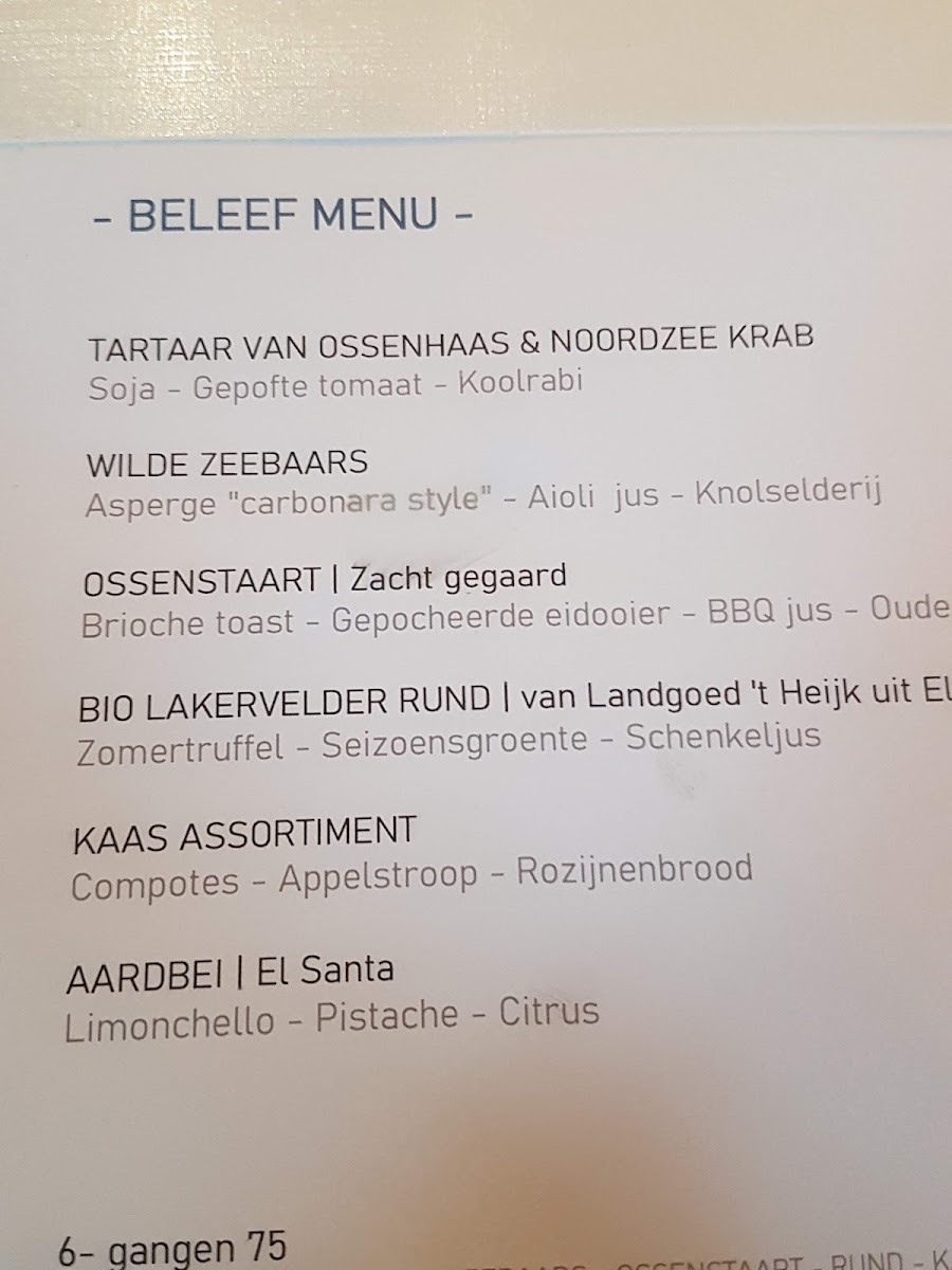 Menu Restaurant Oh30-2