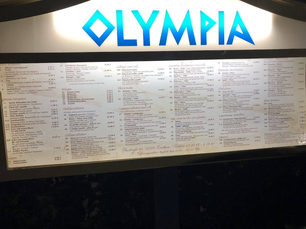 Menu Restaurant Olympia-9