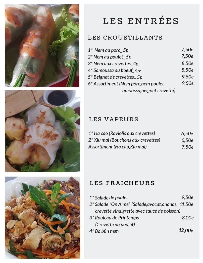 Menu Restaurant On Aime-5