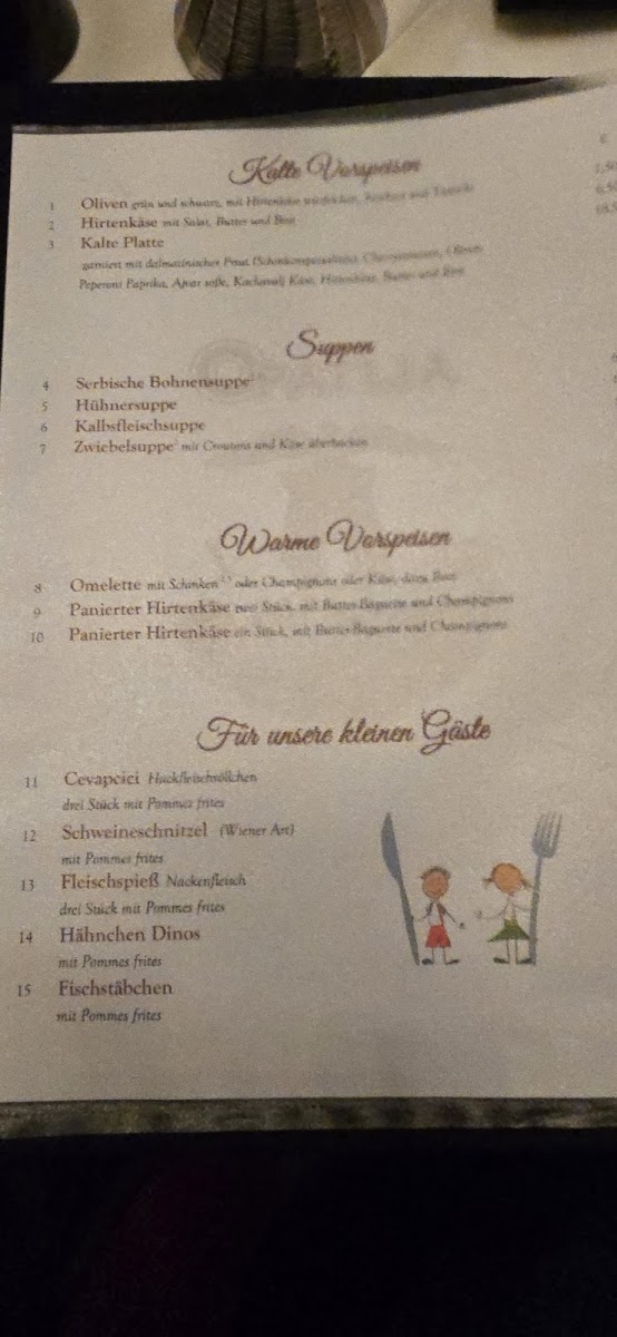 Menu Restaurant Opatija-2