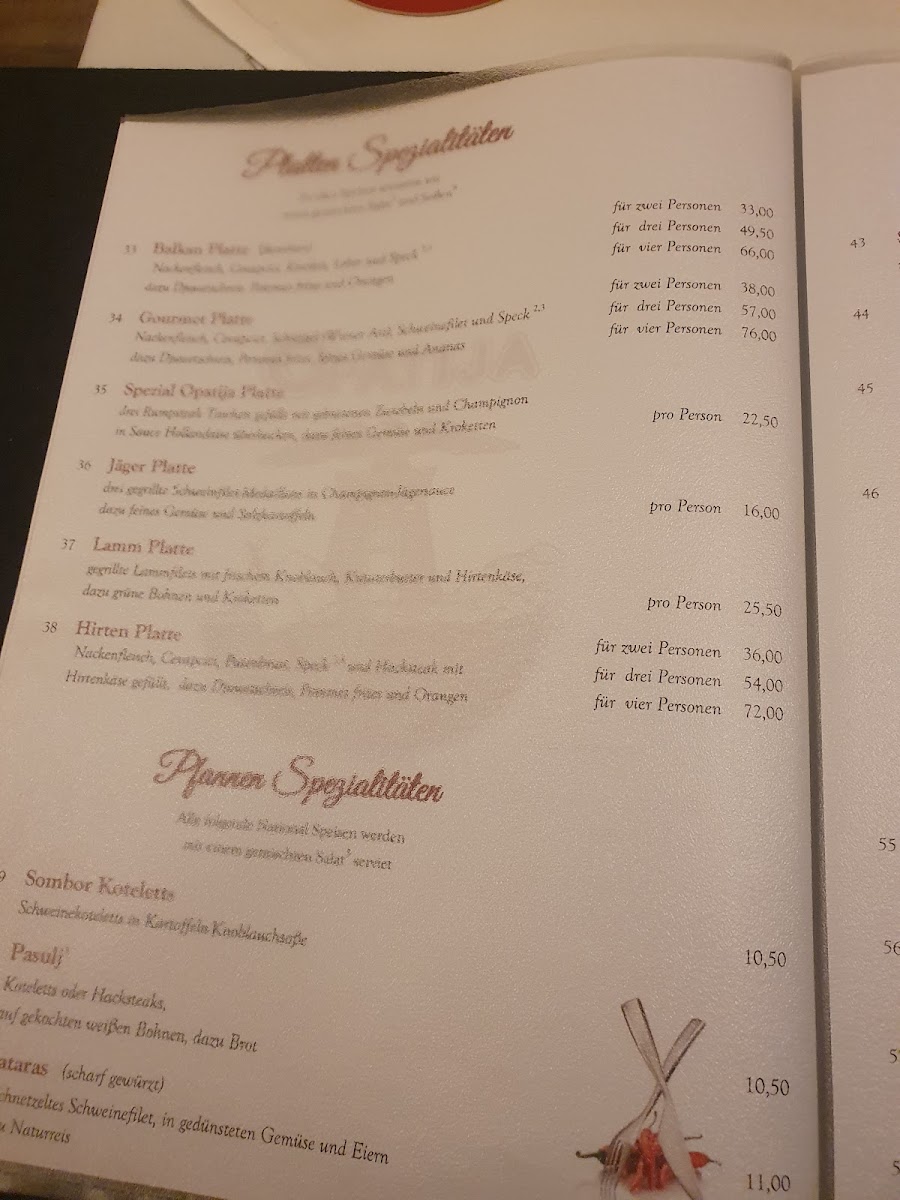 Menu Restaurant Opatija-7