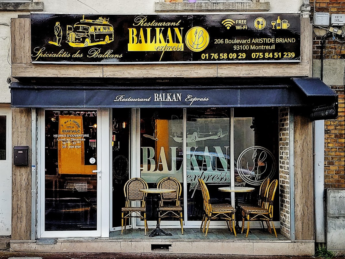 Restaurant Paris Montreuil - Balkan Montreuil