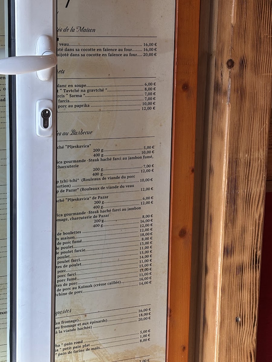 Menu Restaurant Paris Montreuil - Balkan Montreuil-4
